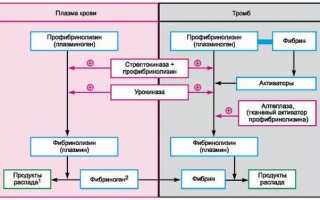 Фибринолитические средства: классификация и область применения